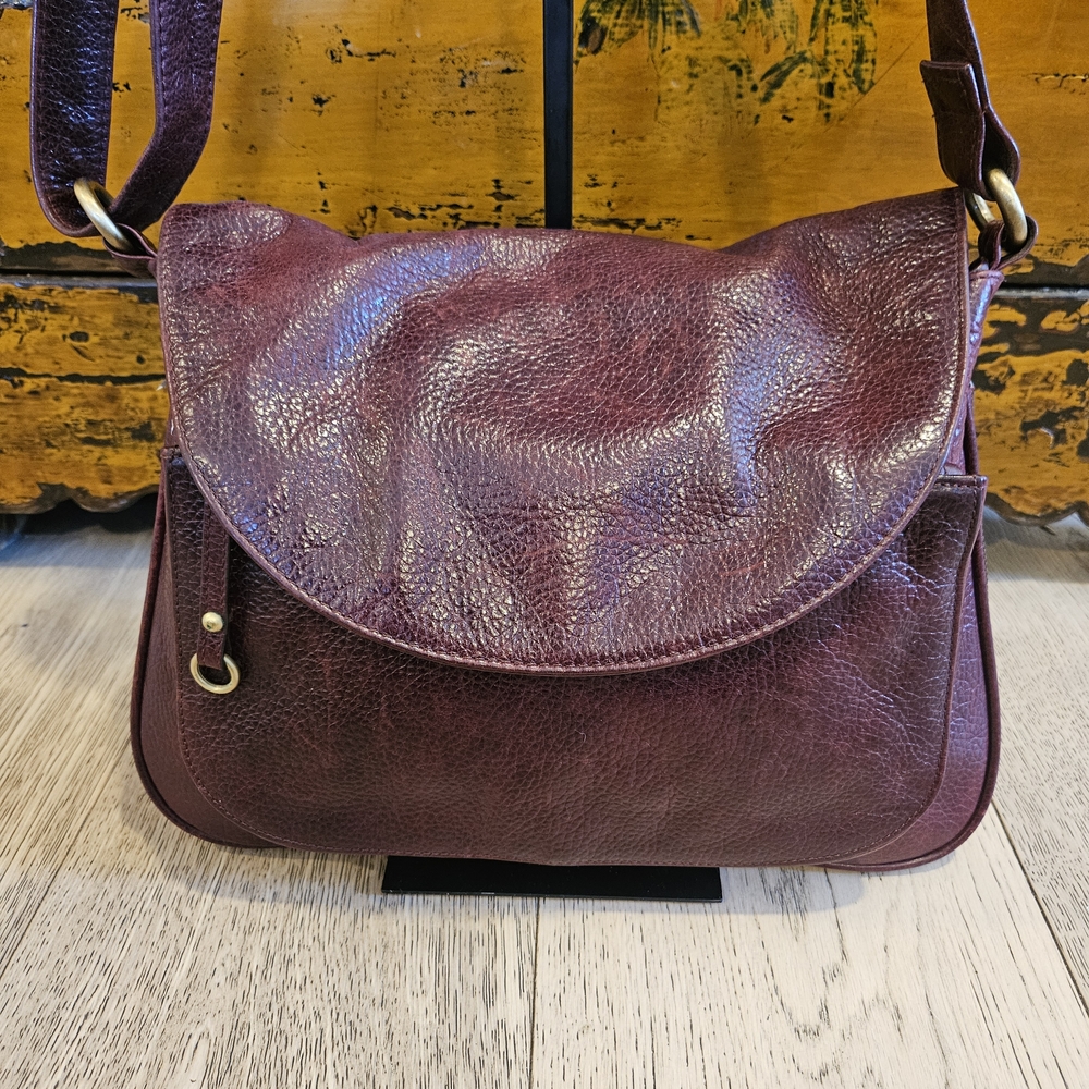Latico Leather Crossbody Bag In Oxblood